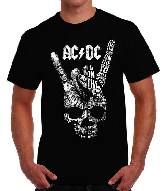 AC/DC hand t-shirt