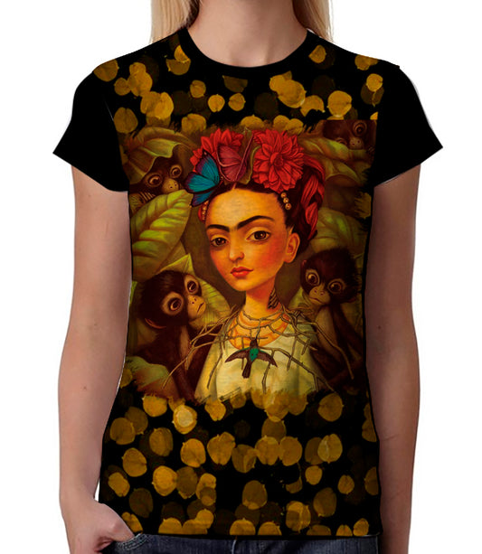 Frida golden girl t-shirt