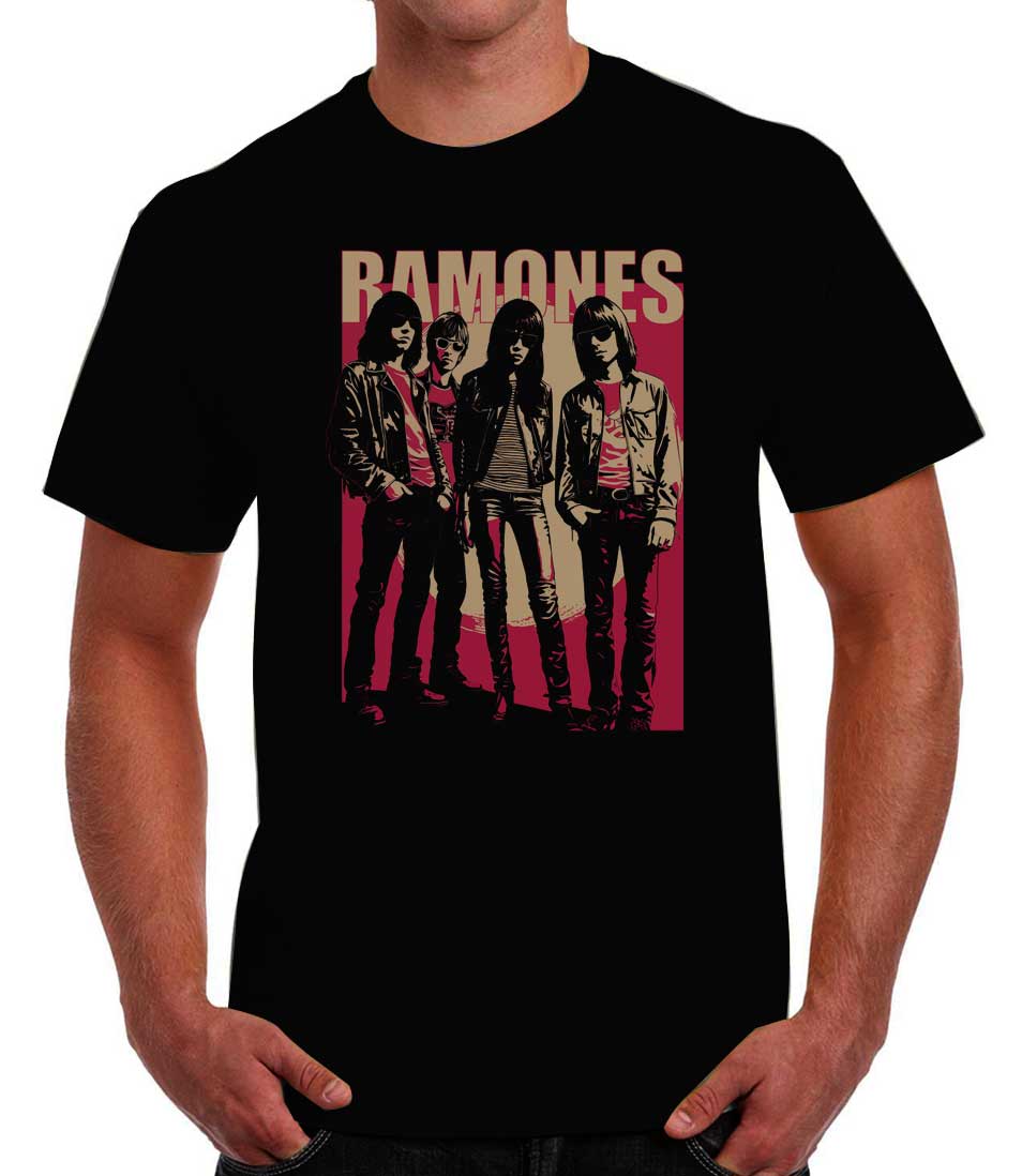 Playera Ramones punk rock